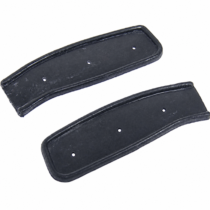 C16-143-349-LR - 143-853-361 - 143853361 - SEALS BOTTOM QUARTER POST LEFT AND RIGHT SIDES - GHIA 60-74 - SOLD PAIR