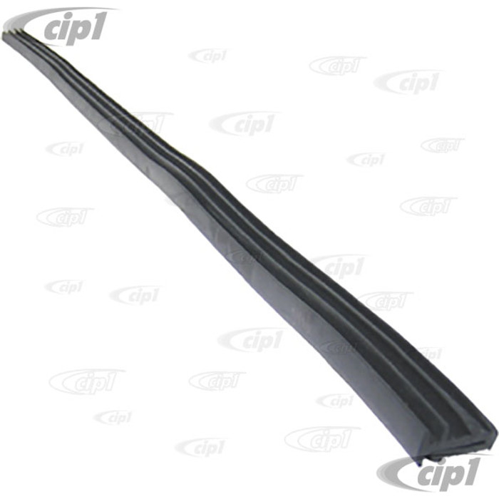 C16-151-349B - (151-871-349B 151871349B) - TOP TO WINDSHIELD FRAME SEAL - BEETLE CONVERTIBLE  68-72 - 47 INCHES LONG - SOLD EACH