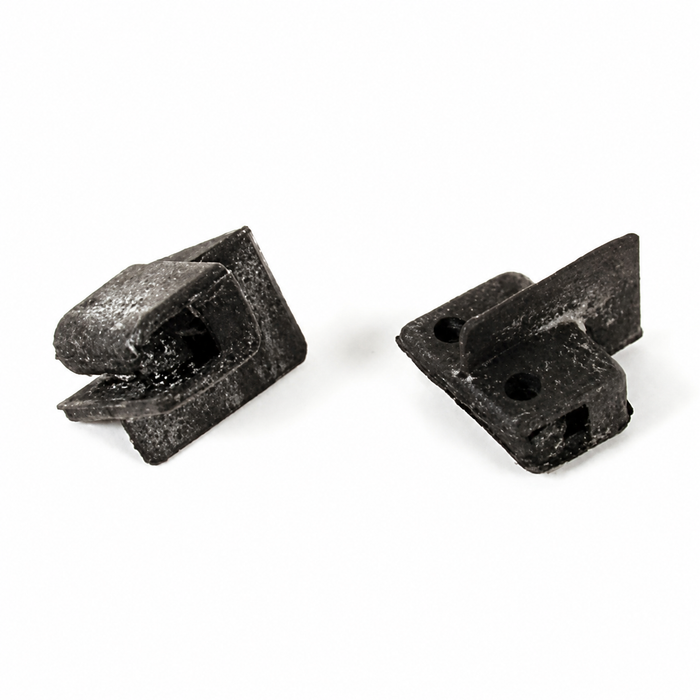 C16-151-351B-LR - 151-847-351-B - 151847351B - GERMAN MADE - FRONT B-PILLAR QUARTER WEDGES - LEFT AND RIGHT - BEETLE CONVERTIBLE 65-72 - SOLD PAIR