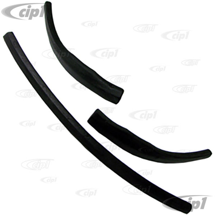 C16-151-917 - 151-871-917 - 151871917 - REAR BODY BASE TACK STRIP - NEVER ROT SYNTHETIC -BEETLE 67-1/2-71 (FROM CH# 157-0000-33) - SOLD 3 PIECE SET