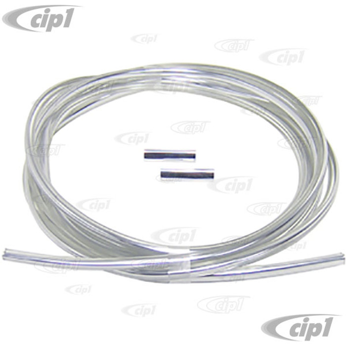 C24-113-853-355-F - CHROME PLASTIC WINDOW MOLDING 1 ROLL (8