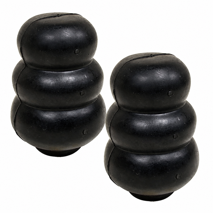 C16-211-191 - 211-501-191 - 211501191 - REAR SUSPENSION RUBBER BUMP STOPS / SNUBBERS - BUS 64-79 - SOLD PAIR