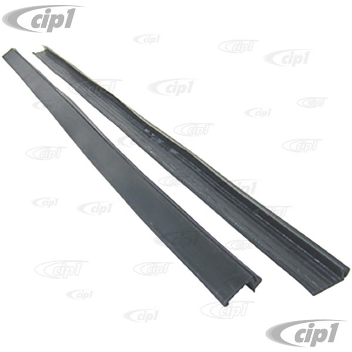 C16-211-395A - (211-837-395 211837395) - WINDOW FRAME TO DOOR SEALS - BUS 50-67 - SOLD PAIR