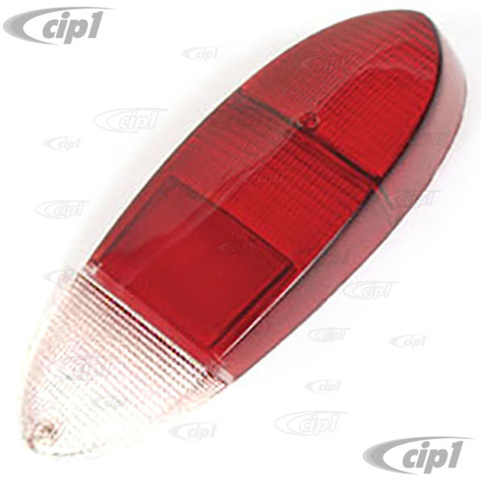 C16-311-223P-LR - (311-945-223-P 311945223P) - TAIL LIGHT LENS RED - GHIA 72-74 / TYPE-3 70-74 - SOLD EACH