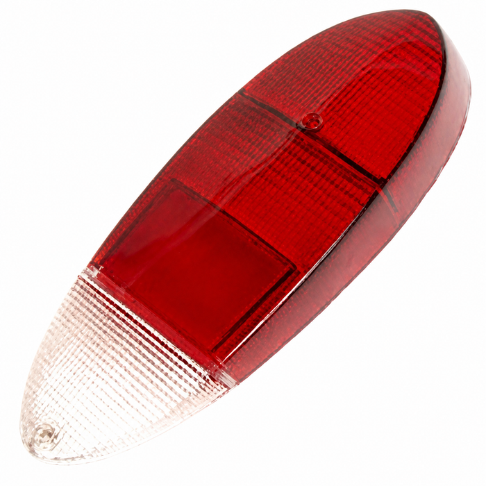 C16-311-223P-LR - 311-945-223-P - 311945223P - TAIL LIGHT LENS RED - GHIA 72-74 - TYPE-3 70-73 - SOLD EACH