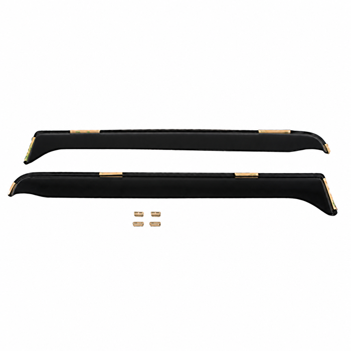 C20-853-9756 - SMOKED FRONT DOOR WINDOW WIND AND RAIN DEFLECTORS - VANAGON T25 80-91 - SOLD PAIR