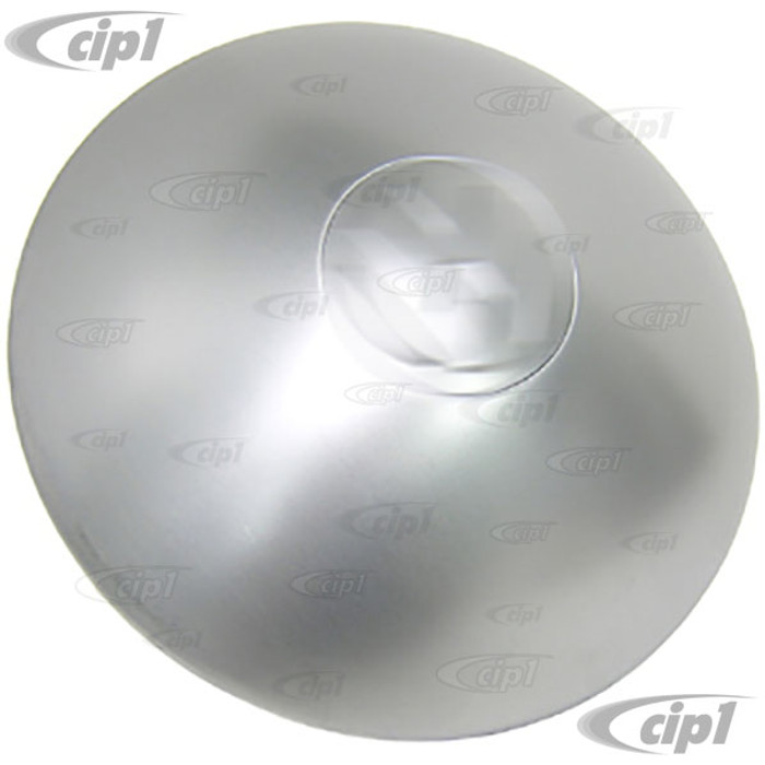 C21-2501-01 - (111601151 111-601-151) EXCELLENT QUALITY GENUINE VW - STOCK HUBCAP FOR 5 BOLT WHEEL (UNPAINTED) - BEETLE 46-65/GHIA 56-65/BUS 50-70/THING 73-74 - SOLD EACH