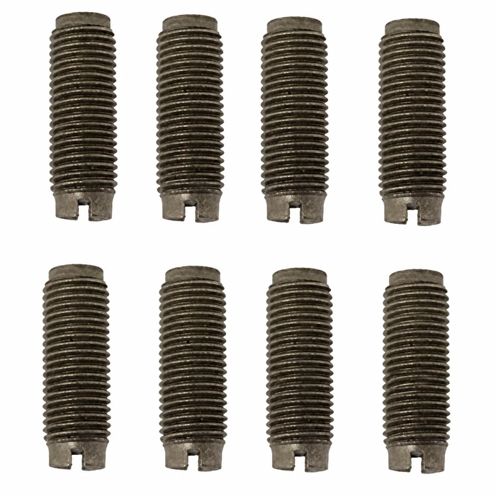 C24-025-109-451-CST - OE GENUINE VW - SET OF 8 X 9MM VALVE ADJUSTING SCREWS TEMPERED - NEW STYLE 9MM ROCKER ARM - VANAGON 83-85 1.9L ONLY (ALSO 9MM BEETLE ROCKERS) - SOLD SET OF 8