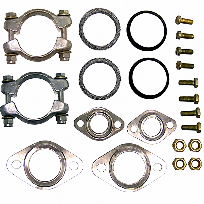 C24-111-298-009-A - 111298009A - MUFFLER INSTALLATION KIT - EXCELLENT QUALITY FROM EUROPE - BEETLE 63-74 - GHIA 63-74 - BUS 63-71 - VW THING 69-79 - SOLD KIT
