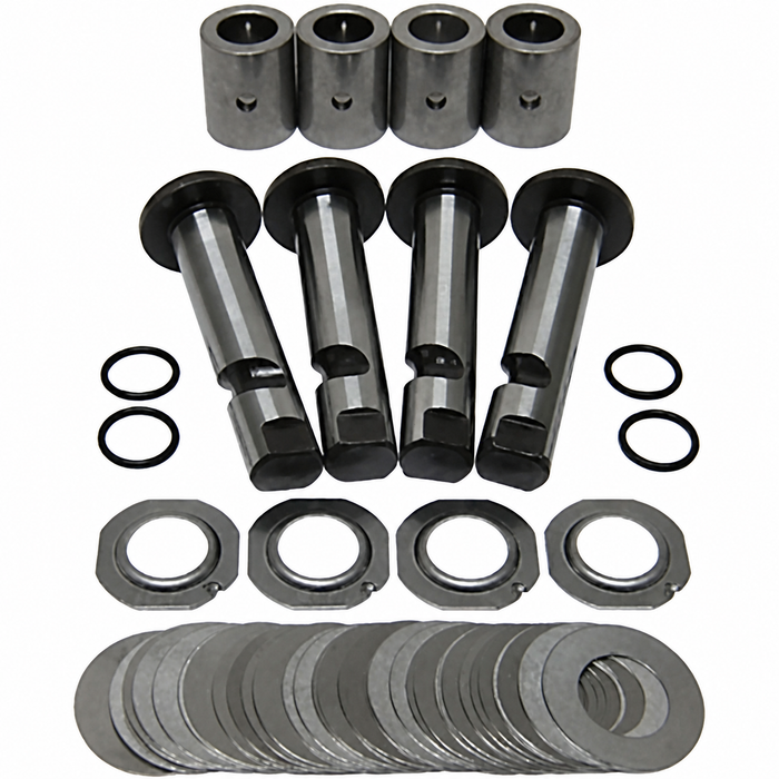 C24-111-498-051-AGR - 111498051A - GERMAN FEBI - LINK PIN REPAIR KIT (4 LINK PINS / BUSHINGS / 32 SHIMS) BEETLE 46-65 - GHIA 56-65 - DOES BOTH SIDES - SOLD SET