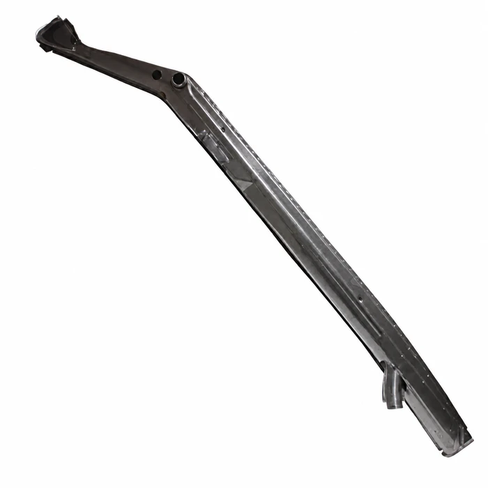 C24-111-801-046-L - 111801046L - HEAVY-DUTY 15.25 LB EACH QUALITY HEATER CHANNEL - RIGHT - STANDARD BEETLE 69-77 - NEW TOOLING FROM KLOKKERHOLM OF DENMARK - BLACK OR GALVANIZED COATING MAY VARY - SOLD EACH