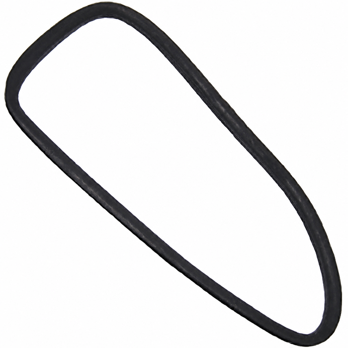 C24-111-845-321-A - OE GENUINE GERMAN - LEFT QUARTER WINDOW SEAL - BEETLE  SEDAN 52-64 WITHOUT GROOVE - MOLDED CORNERS - SOLD EACH