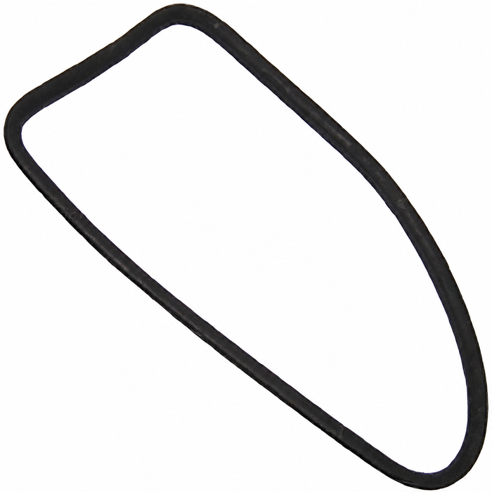 C24-111-845-321-B - 111845321B - OE GENUINE GERMAN - LEFT QUARTER WINDOW SEAL - BEETLE  SEDAN 65-77 WITHOUT GROOVE - MOLDED CORNERS - SOLD EACH