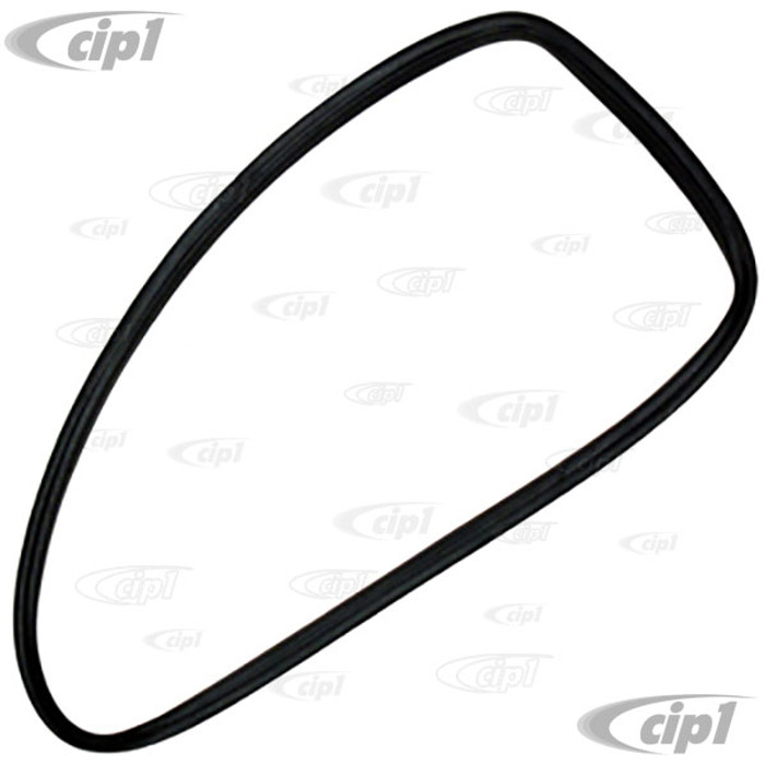 C24-111-845-322 - OE GENUINE GERMAN - RIGHT QUARTER WINDOW SEAL - SPLIT WINDOW BEETLE 46-52 WITHOUT GROOVE - CORRECT SMALL PROFILE - CURVED CORNERS - SOLD EACH