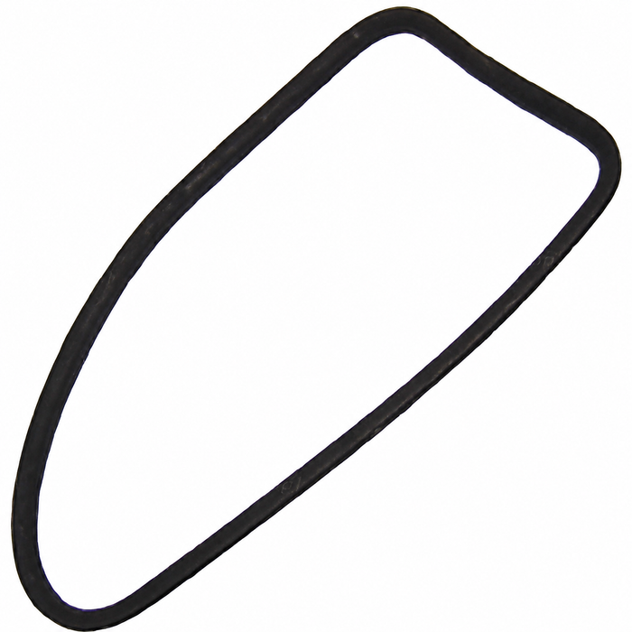 C24-111-845-322-B - 111845322B - OE GENUINE GERMAN - RIGHT QUARTER WINDOW SEAL - BEETLE  SEDAN 65-77 WITHOUT GROOVE - MOLDED CORNERS - SOLD EACH