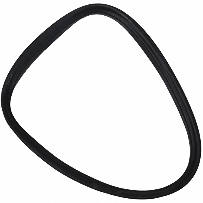 C24-111-845-521 - 111845521 - GENUINE GERMAN - REAR SPLIT WINDOW SMALL PROFILE SEAL - BEETLE 46-52 SEDAN WITHOUT GROOVE - MOLDED CORNERS - SOLD EACH - 2 REQUIRED