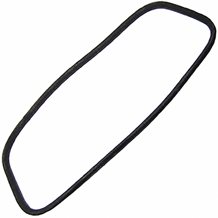 C24-111-845-521-K - 111845521K - GENUINE GERMAN - REAR WINDOW SEAL - STANDARD BEETLE 72-77 SEDAN WITHOUT GROOVE - MOLDED CORNERS - SOLD EA