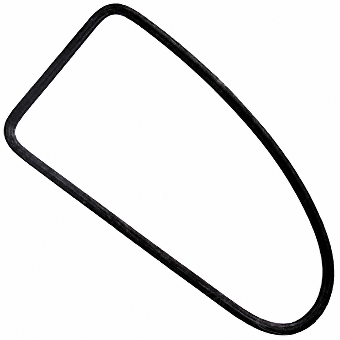 C24-113-845-321-B - LEFT QUARTER WINDOW SEAL - BEETLE  SEDAN 65-77 WITH GROOVE GERMAN - MOLDED CORNERS - SOLD EACH