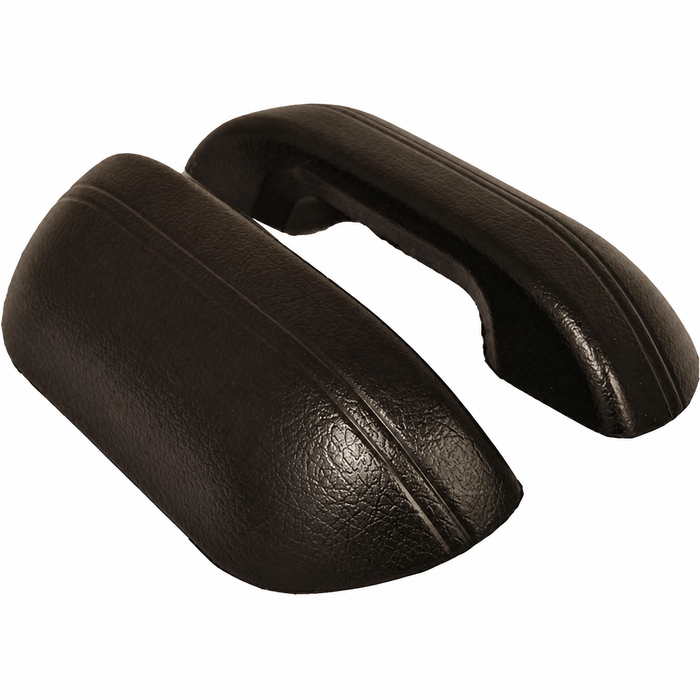 ACC-C10-3971-11 - 111-867-171-C - 111867171C - 4443 - PAIR OF ARM RESTS FOR FRONT DOOR PANELS - BLACK - BEETLE 68-72 - GHIA 68-72 - SOLD PAIR