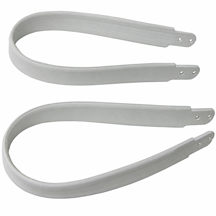 C24-113-857-611-EWPR - (113857611E) - TOP QUALITY - PAIR OF WHITE ASSIST STRAPS - REAR SEAT AREA - BEETLE SEDAN 68-77 - TYPE-3 68-74 - SOLD PAIR