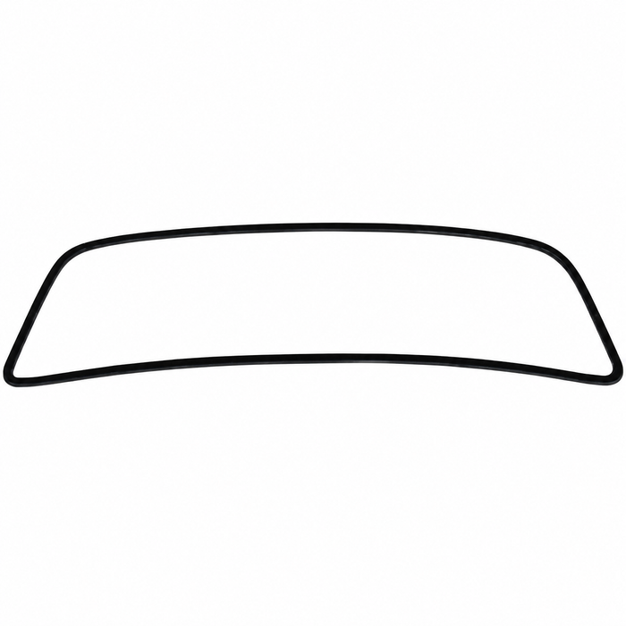 C24-143-845-121-C - 143845121C - GERMAN FRONT WINDOW SEAL WITH GROOVE FOR MOLDING GHIA 67-74 - WITH MOLDED CORNERS - SOLD EACH