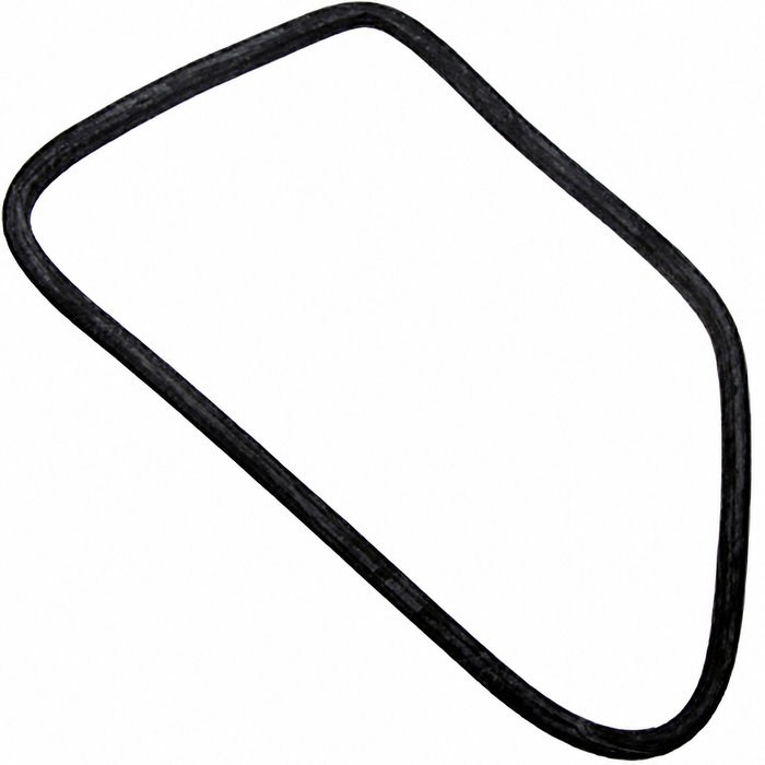 C24-171-845-321 - 171845321 - GENUINE GERMAN - LEFT REAR QUARTER WINDOW SEAL WITH MOLDING CORNERS - WITHOUT GROOVE FOR CHROME - RABBIT / GOLF 75-84 - SOLD EACH