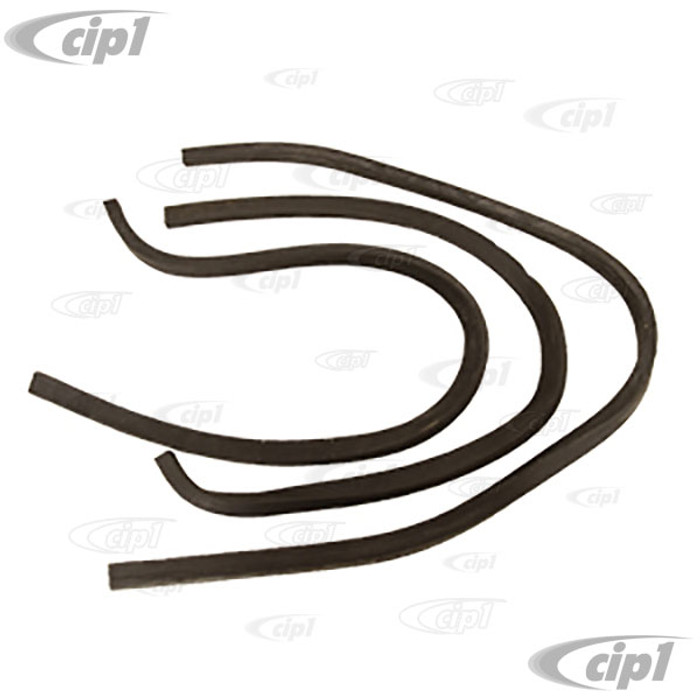 C24-211-829-193-B - (211829193B) - EXCELLENT QUALITY FROM EUROPE - 3 PIECE REAR CARGO DOOR / HATCH SEAL - ORIGINAL STYLE SPONGE - BLACK - BUS 55-63 - SOLD EACH