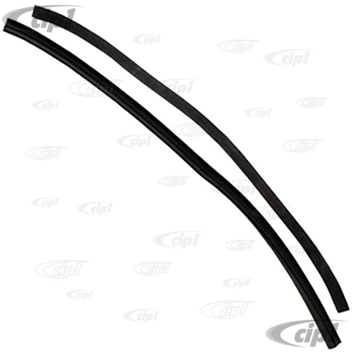 C24-211-837-629-PR - PAIR OF GERMAN QUALITY VENT WINDOW FLAP SEALS - FIT LEFT AND RIGHT - BUS 53-67 SOLD PAIR