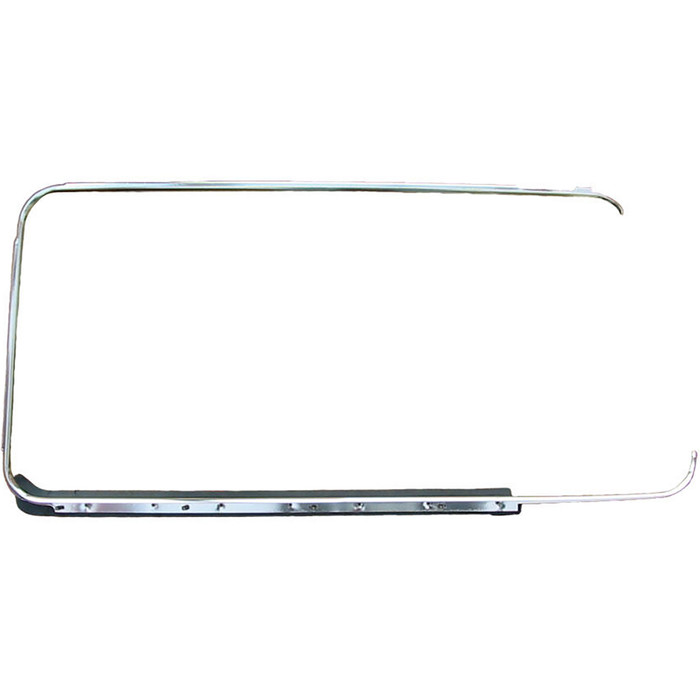 C24-211-853-322-GR - 211853321 - GERMAN - TRIM FRAME WITH OUTER RUBBER SCRAPER SEAL - RIGHT SIDE - BUS 68-79 - SOLD EACH