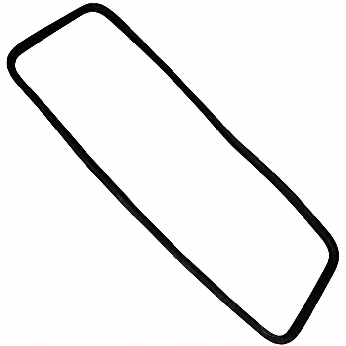 C24-241-845-521-EGR - (241845521E) GENUINE GERMAN - SEAL FOR REAR HATCH WINDOW - WITH GROOVE FOR MOLDING (DELUXE MODELS) - PREFORMED MOLDED CORNERS - BUS 68-79 - SOLD EACH