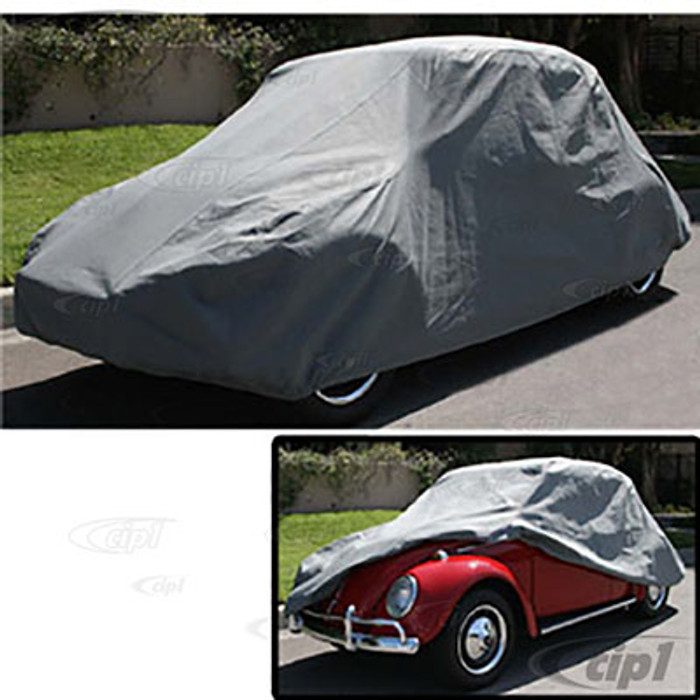 C26-100-051 - SILVER REFLECTIVE CUSTOM FITTED WATERPROOF CAR COVER (WITH STORAGE AND BAG) - ALL BEETLES 46-79 - INCLUDING 71-79 SUPER BEETLE CONVERTIBLE - SOLD EACH