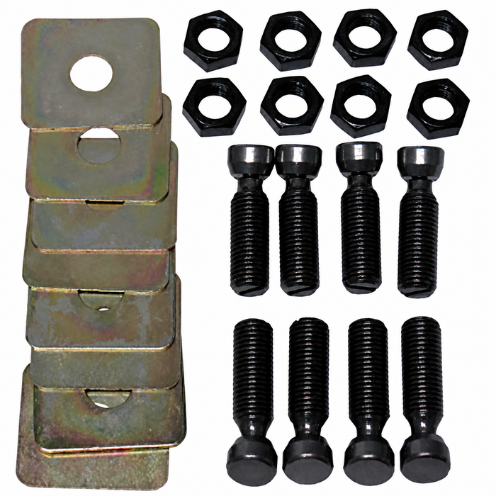 C26-109-470 - EXCELLENT QUALITY - 8MMx1.0 THREAD - DELUXE HD ELEPHANT SWIVEL FEET VALVE ADJUSTING SCREW SET WITH NUTS (VERY SIMULAR TO EMPI B4-0101-0/B401010/4010-10) - ALL 12-1600CC BASED ENGINES - SOLD SET OF 8