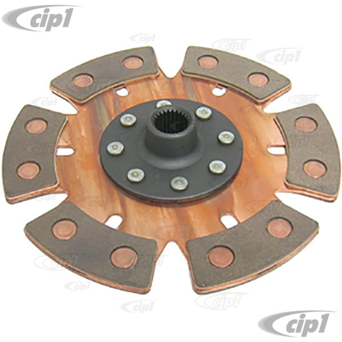 C26-141-005 - 16-9901 - 6 PUCK 200MM CLUTCH DISC - ALL HI-PERFORMANCE RACING APPLICATIONS - SOLD EACH