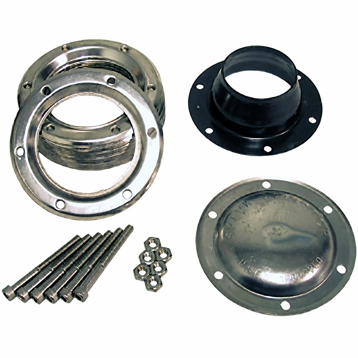 C26-251-076 - 4 INCH DIAMETER SPARK ARRESTOR - WELD-ON STYLE - FITS 2 INCH PIPE