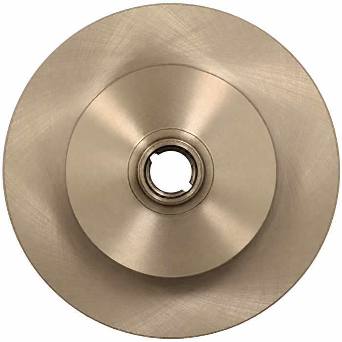 C26-407-075-113N - BLANK FRONT DISC BRAKE ROTOR - BEETLE 66-77 - GHIA 66-74 - TYPE-3 66-2/71 - MOST COMMON DISC BRAKE CONVERSIONS - UN-DRILLED - MACHINING REQUIRED - SOLD EACH