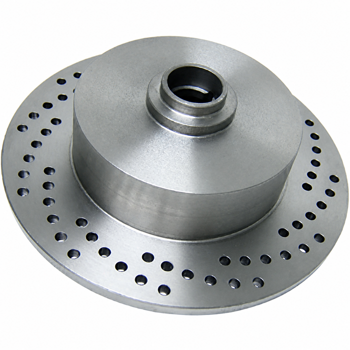 C26-407-075-113VN - BLANK UNDRILLED BALL-JOINT FRONT ROTOR - X-DRILLED -STD BEETLE 66-77 GHIA 66-74 TYPE 3 66-2/71 - SOLD EACH