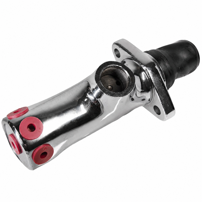 C26-611-011 - CHROME BUGGY MASTER CYLINDER - UNIVERSAL BUGGY (BUS STYLE) - SOLD EACH