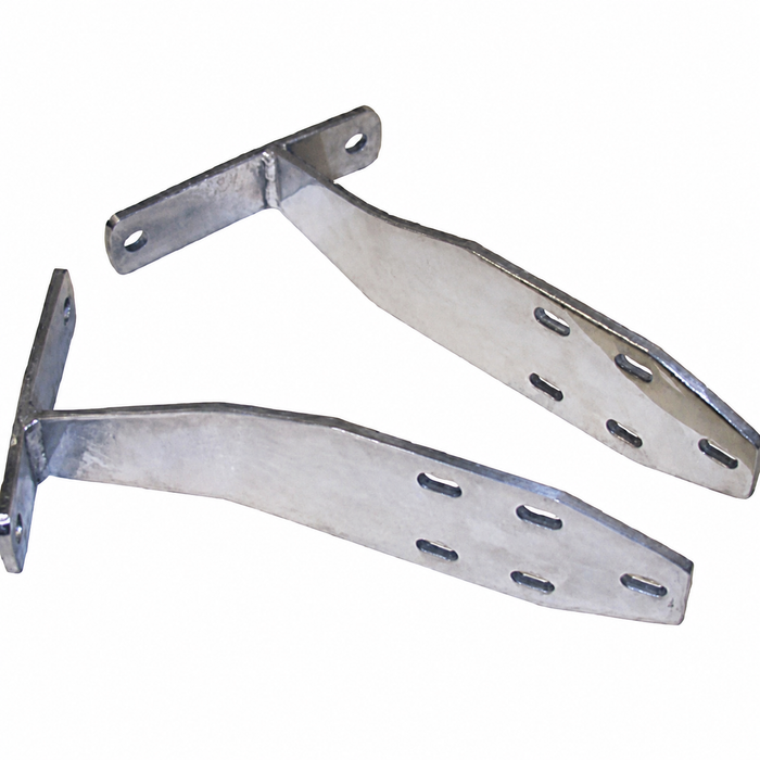 C26-707-024 - FRONT BUMPER BRACKET FOR 3 RIB BUMPER BEETLE 68-73  SOLD LEFT AND RIGHT - SOLD PAIR