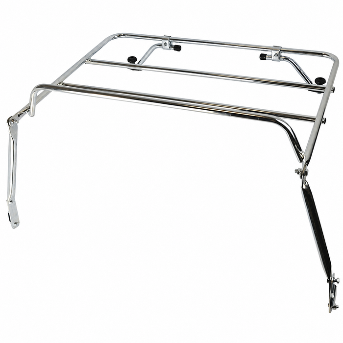 C26-898-510  - IMPORTED FROM GERMANY - BRILLIANT ZINC-COATED DECK LID LUGGAGE RACK - ALL BEETLE SEDAN AND CONVERTIBLE 68-73 - SOLD EACH