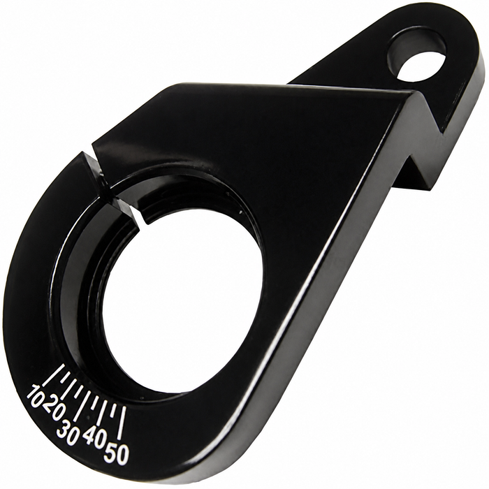 C26-905-003B - ( 17-2937 ) - CNC BILLET ALUMINUM DISTRIBUTOR CLAMP - BLACK - BEETLE 61-79/GHIA 61-74/BUS 61-71/THING 73-74 (WILL NOT FIT TYPE-3 OR TYPE-4) - SOLD EACH