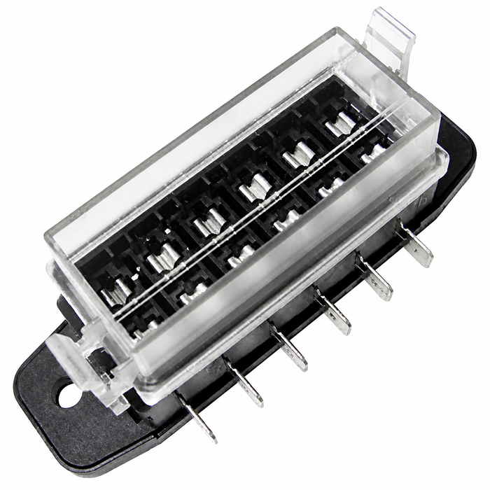 C26-971-020-6 - UNIVERSAL HIGH QUALITY HEAVY-DUTY MODERN FUSE BOX - 6 SLOTS - PERFECT FOR DUNE BUGGIES/BAJA/KIT CARS ETC