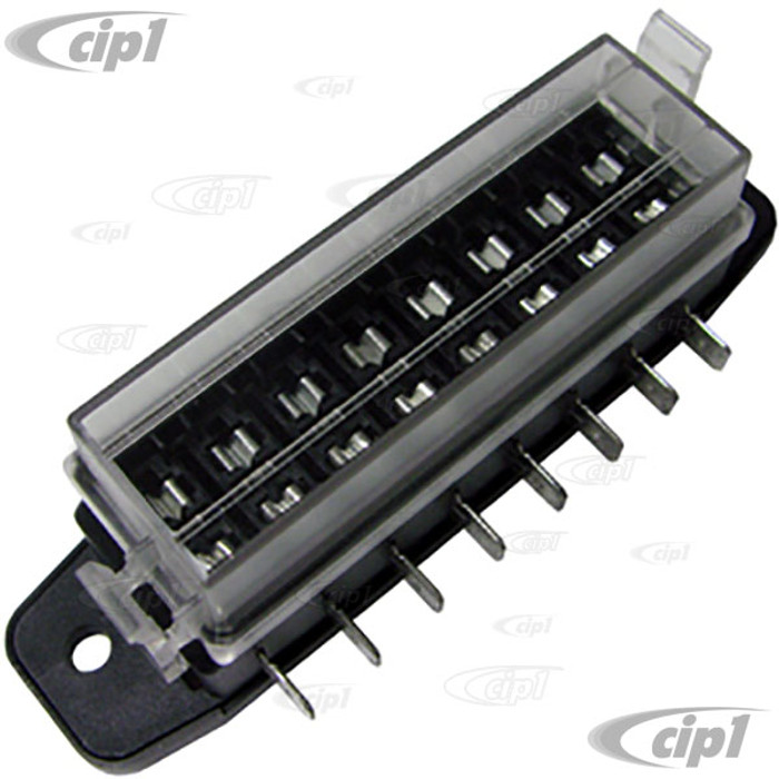 C26-971-020-8 - UNIVERSAL HIGH QUALITY HEAVY-DUTY MODERN FUSE BOX - 8 SLOTS - PERFECT FOR DUNE BUGGIES/BAJA/KIT CARS ETC