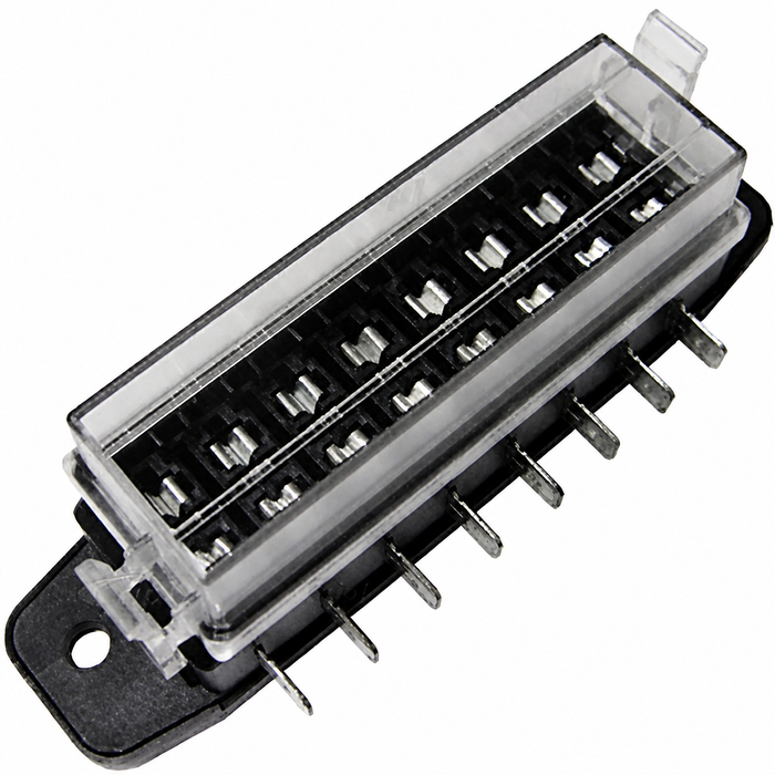 C26-971-020-8 - UNIVERSAL HIGH QUALITY HEAVY-DUTY MODERN FUSE BOX - 8 SLOTS - PERFECT FOR DUNE BUGGIES/BAJA/KIT CARS ETC