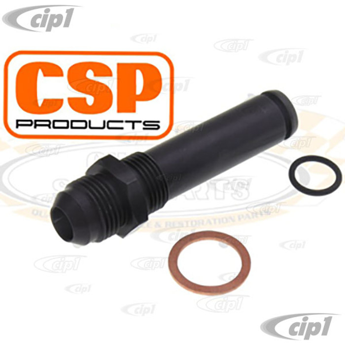 C31-115-431-008 - CSP - FULL FLOW ENGINE CASE ADAPTER - THREADS INTO OIL RELIEF PLUG HOLE - GIVING A #8 THREADED NIPPLE - ALL T1 CASES