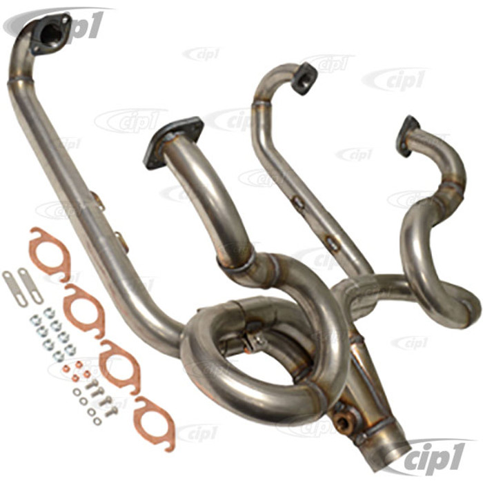 C31-251-001-001 - CSP STAINLESS STEEL WASP STAGE-1 STEPPED COMPETITION HEADER - 17-2000CC ENGINES - BEETLE APPLICATIONS  - SOLD EACH