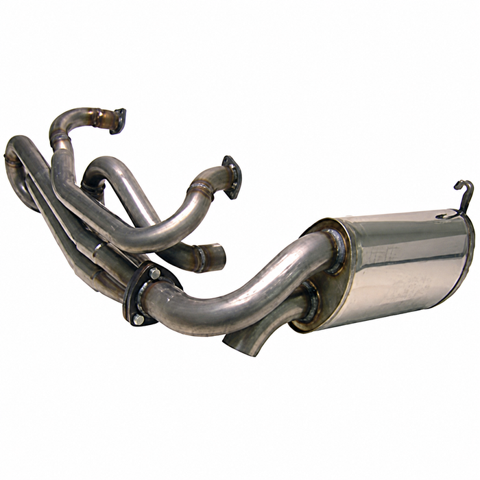 C31-251-101-042 - CSP PYTHON STAINLESS STEEL HEADER AND MUFFLER SYSTEM - 42MM (1-5/8 INCH) O.D. - BEETLE APPLICATIONS - SOLD KIT