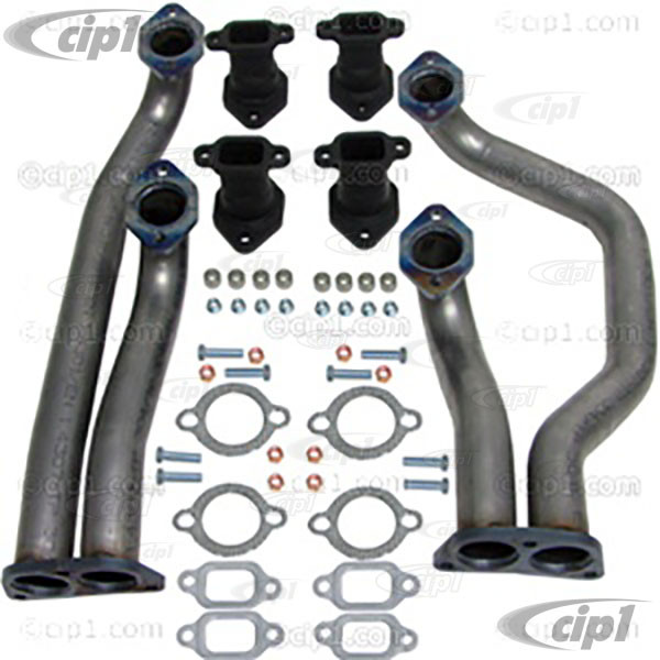 SUNDER TUBE 当時物　旧車　ＶＩＰ C31-257-254-042E - 42MM STAINLESS STEEL J-TUBES - VANAGON 80-83