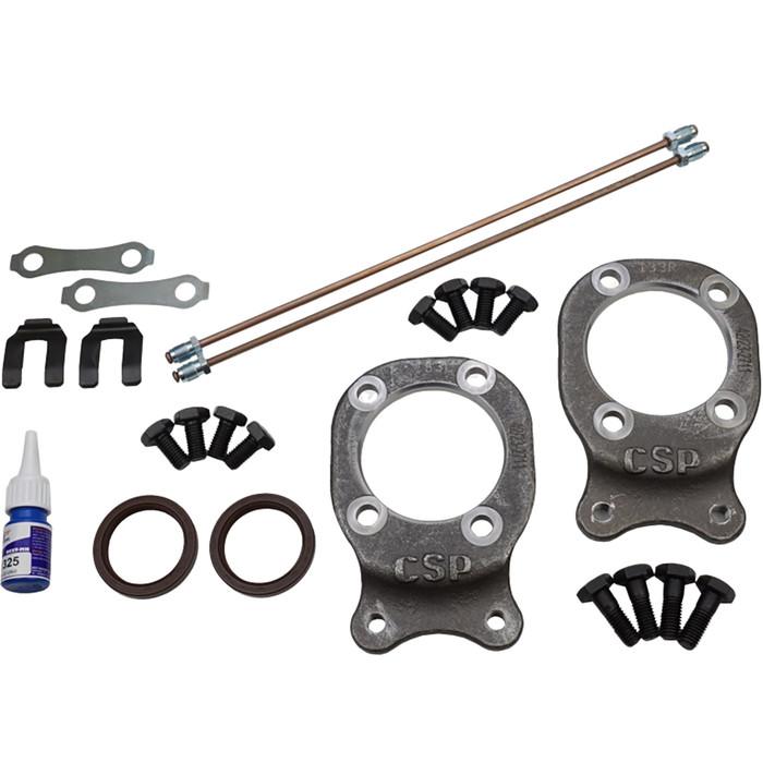C31-498-499-133 - CSP MADE IN GERMANY - THE VERY BEST - FRONT DISC BRAKE CONVERSION KIT - CAST STEEL BRACKETS - STAINLESS STEEL BRAKE LINES AND HARDWARE - ALL SUPER BEETLES 71-79 - SOLD KIT C31-498-499-133 - CSP MADE IN GERMANY - THE VERY BEST - FRONT DISC BRAKE CONVERSION KIT - CAST STEEL BRACKETS - STAINLESS STEEL BRAKE LINES AND HARDWARE - ALL SUPER BEETLES 71-79 - SOLD KIT