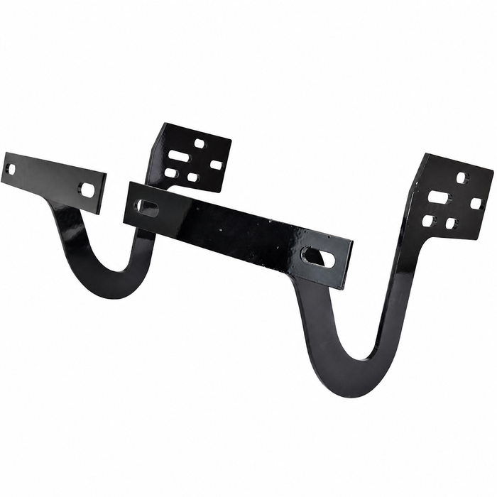 C31-707-135-067-PR - MADE IN GERMANY - FRONT BUMPER BRACKETS - LEFT AND RIGHT - ALLOWS FITMENT OF EARLY BUMPER WHEN EARLY FENDERS ARE USED - BEETLE 68-73 - SOLD PAIR