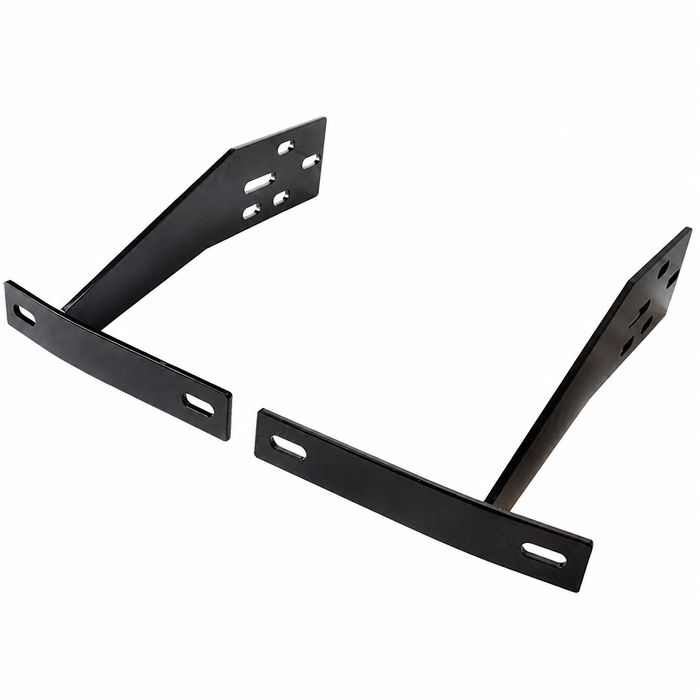C31-707-135-068-PR - MADE IN GERMANY - FRONT BUMPER BRACKETS - LEFT AND RIGHT - ALLOWS FITMENT OF EARLY BUMPER WITH 68-73 FENDER - BEETLE 68-73 - SOLD PAIR